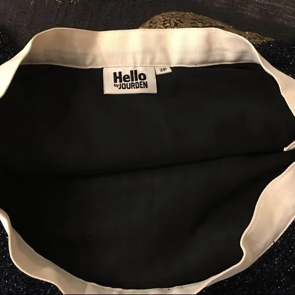 Anthropologie Women Polaris Sparkle Skirt - Picture 6 of 7